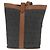 Borsa tote in tela a nido d'ape PVC nera e oro Christian Dior Auth ep13121 - vista 2
