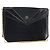 Givenchy Borsa a spalla con catena in pelle nera e oro Auth 170389 Nero D'oro