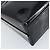 Borsa a spalla Salvatore Ferragamo in pelle verniciata nera argento Auth bs33174 - vista 17