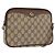 Gucci Borsa a Spalla GG Supreme PVC Beige Oro 97 02 068 Auth ep13164 D'oro