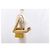 LOUIS VUITTON Bolsa de Accesorios Motto Monogram Vernis Gris M91030 LV Auth 169985 - vista 22