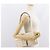 PRADA Schultertasche Nylon Beige Silber Authentisch bs33180 - Ansicht 26