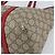 Gucci Borsa Tote GG Supreme in PVC Beige Oro Auth 170475 D'oro - vista 9