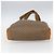 Gucci Borsa tote Micro GG Supreme in PVC beige e oro 002 39 0054 Auth ep13221 D'oro - vista 5