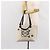 LOEWE - Anagram Susuwatari Tasche aus Canvas 2way beige Auth 149908SM Silber Blau - Ansicht 25