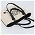 LOEWE - Anagram Susuwatari Tasche aus Canvas 2way beige Auth 149908SM Silber Blau - Ansicht 6