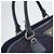 PRADA Borsa a mano in nylon blu navy oro Auth 163420 D'oro - vista 10