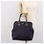 PRADA Borsa a mano in nylon blu navy oro Auth 163420 D'oro - vista 25