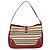 Burberry Nova Check Blue Label Schultertasche aus Canvas Beige Silber Authentisch 170703 - Ansicht 2