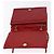 Borsa a spalla in pelle matelassé CHANEL con catena rossa oro CC Auth 169596 Rosso D'oro - vista 18