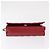 Borsa a spalla in pelle matelassé CHANEL con catena rossa oro CC Auth 169596 Rosso D'oro - vista 6