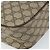 Borsa Sherry Line GG Supreme Web di GUCCI in PVC beige e oro 89 02 077 Auth BA10130 D'oro - vista 17