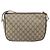 Borsa Sherry Line GG Supreme Web di GUCCI in PVC beige e oro 89 02 077 Auth BA10130 D'oro - vista 2