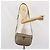 Borsa Sherry Line GG Supreme Web di GUCCI in PVC beige e oro 89 02 077 Auth BA10130 D'oro - vista 24