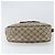 Borsa Sherry Line GG Supreme Web di GUCCI in PVC beige e oro 89 02 077 Auth BA10130 D'oro - vista 5