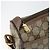 Borsa Sherry Line GG Supreme Web di GUCCI in PVC beige e oro 89 02 077 Auth BA10130 D'oro - vista 9