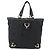 Borsa Tote Abbey GG Canvas Gucci Nero Oro 130739 Auth 170301 D'oro - vista 13