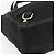 Borsa Tote Abbey GG Canvas Gucci Nero Oro 130739 Auth 170301 D'oro - vista 15