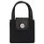 Bulgari Borsa a mano BVLGARI in nylon nero e argento Auth BA9909 - vista 13