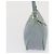 PRADA Accessory Pouch Nylon Light Blue Silver Auth 170583 Silvery - view 4