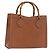 Borsa a mano in pelle Gucci Bamboo marrone oro 002 1186 0260 Auth ep13219 D'oro