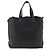 Valentino Bolsa Tote de couro 2 em 1 Preto Prata Auth BA9899 - vista 2