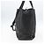 Valentino Bolsa Tote de couro 2 em 1 Preto Prata Auth BA9899 - vista 4