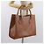 Borsa a mano in pelle Gucci Bamboo marrone oro 002 123 0260 Auth 169515 D'oro - vista 21