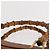 Borsa a mano in pelle Gucci Bamboo marrone oro 002 123 0260 Auth 169515 D'oro - vista 8