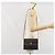 Borsa a spalla in tela a nido d'ape PVC nera e oro Christian Dior Auth ka2128 Nero D'oro - vista 21