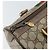 Borsa Gucci GG Supreme Web Sherry Line PVC Beige Oro 39 02 006 Auth 170110 D'oro - vista 10