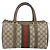 Borsa Gucci GG Supreme Web Sherry Line PVC Beige Oro 39 02 006 Auth 170110 D'oro - vista 13