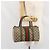 Borsa Gucci GG Supreme Web Sherry Line PVC Beige Oro 39 02 006 Auth 170110 D'oro - vista 23