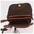 Céline Borsa a spalla in tela Macadam CELINE in pelle PVC marrone oro Auth 170338 D'oro - vista 18