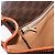 Céline Borsa a spalla in tela Macadam CELINE in pelle PVC marrone oro Auth 170338 D'oro - vista 22
