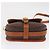 Céline Borsa a spalla in tela Macadam CELINE in pelle PVC marrone oro Auth 170338 D'oro - vista 5