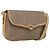 Gucci Borsa a Spalla Micro GG Supreme PVC Beige Oro Auth ep13175 D'oro