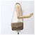 Gucci Borsa a Spalla Micro GG Supreme PVC Beige Oro Auth ep13175 D'oro - vista 23