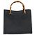 Borsa a mano in pelle Gucci Bamboo Nera Oro 002 1186 0260 Auth ep13167 Nero D'oro - vista 13