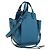 LOEWE Anagram Hammock Mini Borsa a Corda in Pelle Blu Oro Auth BA10330SM D'oro