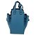 LOEWE Anagram Hammock Mini Borsa a Corda in Pelle Blu Oro Auth BA10330SM D'oro - vista 2