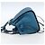 LOEWE Anagram Hammock Mini Borsa a Corda in Pelle Blu Oro Auth BA10330SM D'oro - vista 3