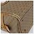 Gucci Borsa Boston Micro GG Supreme PVC Beige Oro 002 58 0165 Auth ep13225 D'oro - vista 14