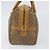 Gucci Borsa Boston Micro GG Supreme PVC Beige Oro 002 58 0165 Auth ep13225 D'oro - vista 4
