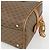 Gucci Borsa a mano Micro GG Supreme in pelle PVC 2 in 1 beige oro Auth BA10107 D'oro - vista 16