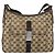 Borsa a Spalla GG Canvas Gucci Beige Argento 131211 Auth 170502 - vista 13