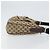 Borsa a Spalla GG Canvas Gucci Beige Argento 131211 Auth 170502 - vista 3