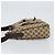 Borsa a Spalla GG Canvas Gucci Beige Argento 131211 Auth 170502 - vista 4