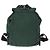 Zaino PRADA in nylon verde argento Auth ki6395 - vista 2
