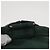 Zaino PRADA in nylon verde argento Auth ki6395 - vista 3